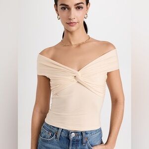 Reformation Ezlynn Knit Top